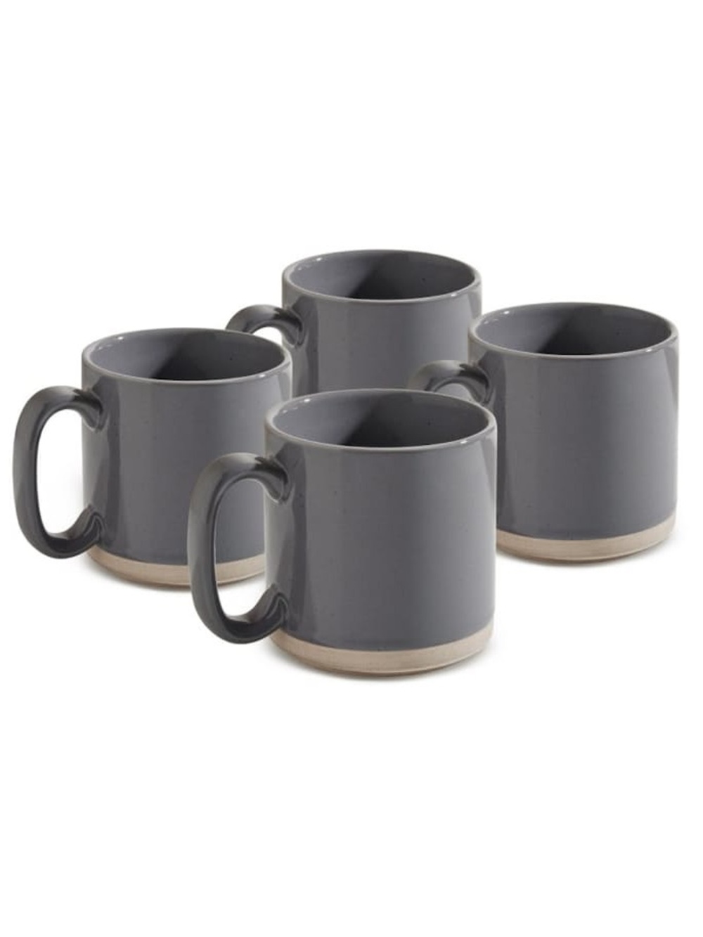 Our Place Gray Ceramic Coffee Mug Set - 4 Pack